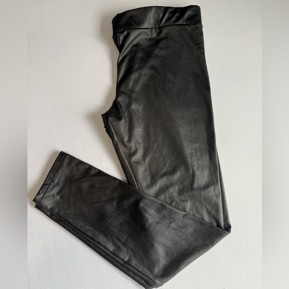 Mossimo Supply Co. Women’s Black Faux Leather Leggings